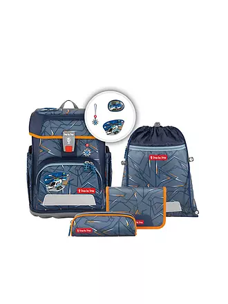 STEP BY STEP | Set de cartables 5 pièces CLOUD Dragon Drako | grau